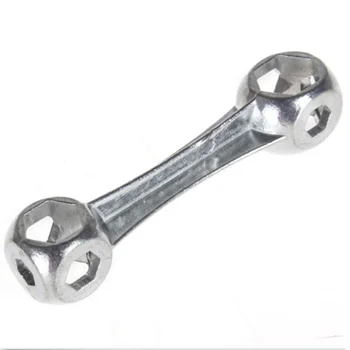 10 Rupa Veličine 6-15 mm 10 1 Imbus ključ od pocinčanog čelika Robustan Alat za popravak bicikala Imbus ključ u obliku kosti ključa