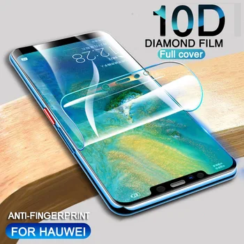 10D Soft Гидрогелевая Film Za Huawei Honor 8A 9X50 Pro 20i 10i V20 Zaštitna Folija Za ekran Huawei Honor 8X Max 10 Lite 20S 20 8S Film