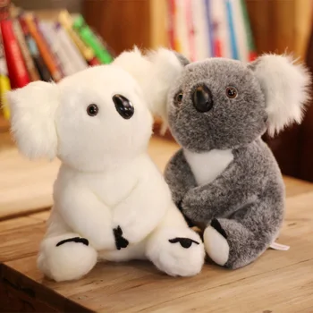 13 cm Slatka Pliš Igračke Koala Bijela/Siva Avanture Lutka Koala Mekani Plišani Djeca Rođendan Božićni Poklon