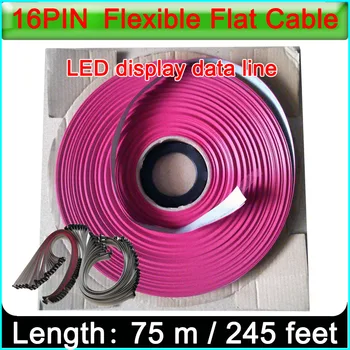 16-pin led traka kabel, jedno - i dvo-boja za Unutarnje i vanjski full color led display 16-pinski kabel za prijenos podataka