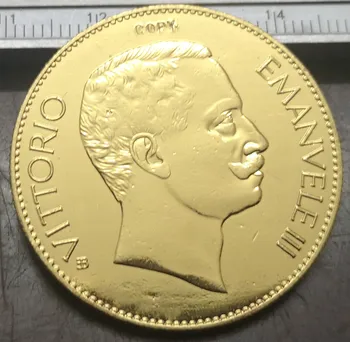 1903 Italija 100 itl-Zlatnu kopiju novčić Vittorio Emanuele III