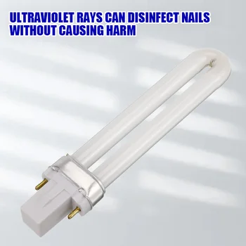1PC 12 W UV Zamjena Led Lampa Za Nokte Cijev Za Sušenje Noktiju Light Cijev Sušenja Led Cijev Lampa U Obliku UV-Gel Lak Za Nokte Alat Za Dizajn Noktiju