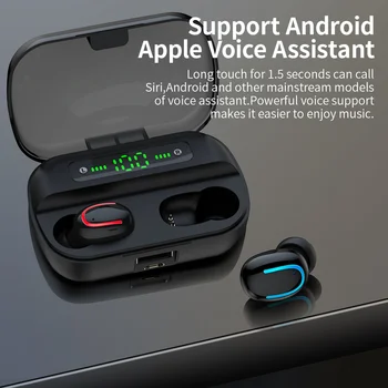2021 Novi Q82 TWS Bluetooth Bežične Slušalice S redukcijom šuma Slušalice 9D Stereo Sportske Woofera Vodootporne slušalice Slušalice