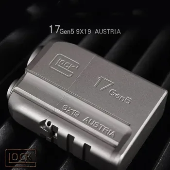 2022 Novi Titan Legure Glock 17 6.2*4.2*1.9 Personalizirano Upaljač serije cm Kerosene Creative