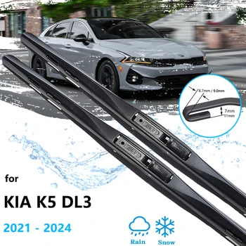 2x Auto Metlice Prednjih Brisača Za KIA K5 DL3 LXS GT-Line EX 2021 2022 2023 2024 Optima Brisač Vjetrobranskog Stakla, Pribor Za pranje Vjetrobrana Poluga