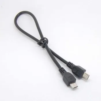 30 cm USB 2.0 Micro 5P 5Pin Priključak za Micro 5-Pinski Priključak Kratki Kabel Adapter NOVI