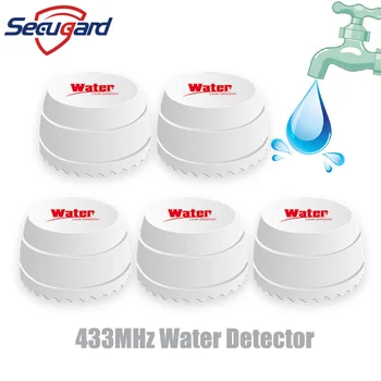 433 Mhz Detektor Curenja Vode Bežični Curenja Poplava Preljeva Za Otkrivanje Prodaja Na Veliko Curenje Vode Senzor Za Kućnu Alarmni Sustav