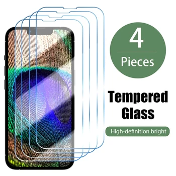 4KOM Zaštitno Staklo punu pokrivenost Za iPhone 13 Pro Max Zaštitna Folija Za ekran Za iPhone 13 Mini Glass