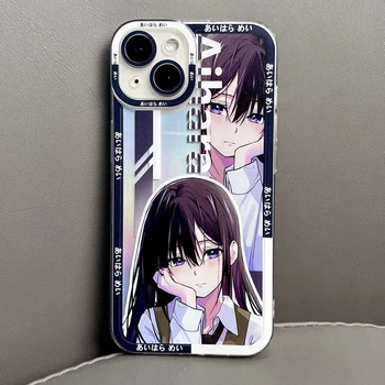 Anime Agrumi Айхара Mae Yuzu Kut Oka Torbica za Telefon iPhone 14 13 12 11 Pro Mini Max 8 7 Plus Xs Xr X Se 2022 Prozirna Torbica