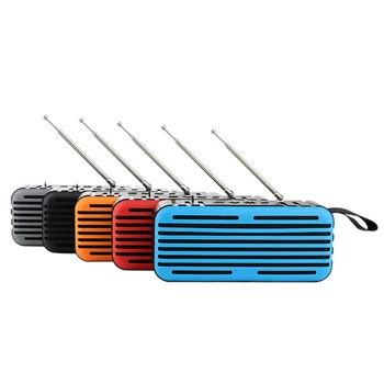 D6 Snažan Zvučnik Bežični Bluetooth USB/TF/AUX/FM Vodootporan Punjenje Solarne Energije Bljeskalica Prijenosni Radio na Vanjske Alate