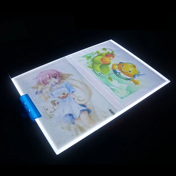Elice A3 A4 A5 ultra-tanki Led Grafički Tablet Za Crtanje USB Led Lampa tablet za crtanje E-Likovna Slikarstvo Wacom