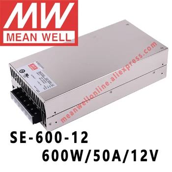 Internet-shop meanwell SE-600-12 Mean Well 600W / 50A / 12V DC Izvor napajanja sa jednim izlazom