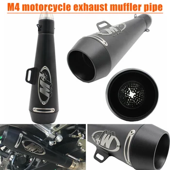 Ispušne Cijevi ispušnog sustava Motocikla s DB Killer Slip On Ispušni 51 mm Crna M4 Veliku Količinu Modificirana Cijev