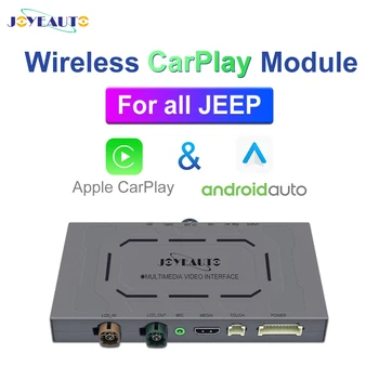 JoyeAuto Apple Carplay Android Auto Sekundarnog Tržišta Bežični Modul Kamere Za Jeep Grand Cherokee XJ KL Wrangler, Compass Commander
