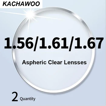 Kachawoo dalekovidnost kratkovidnost leće CR-39 smola асферические postaviti optičke leće na recept stupanj 1,56 1,61 1,67 1,74