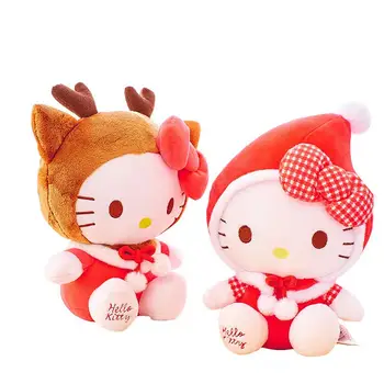 Kawaii Sanriod Hello Kitty Pliš Igračke Slatka Mačka Pliš Igračke Lutka Mekani Jastuk Kauč Jastuk Za Djevojčice i Djecu Božićne Darove