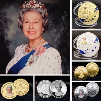 Kraljica Elizabeta II Prigodni novčić Platinum godišnjicu 1926-2022 godina. Novčić kraljice u čast 70. rođendana