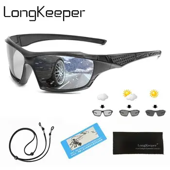 LongKeeper Photochromic Sunčane Naočale S Remenom Za Muškarce Vožnje Polarizovana Kameleon Sunčane Naočale Vozača Zaštitne Naočale Óculos De Sol