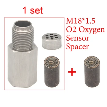M18 * 1,5 Kisika O2 Senzor za Polaganje CEL Элиминатор Provjera Motora Lampa Mini Simulator Katalizatora 304 Adapter Od Nehrđajućeg Čelika m18x1.5