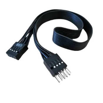 Matična Ploča Matična Ploča 9Pin USB 2.0 od Muškaraca i Žena Produžni kabel Dupont podatkovni Kabel, Strujni Kabel Linija 30 cm za DIY PC