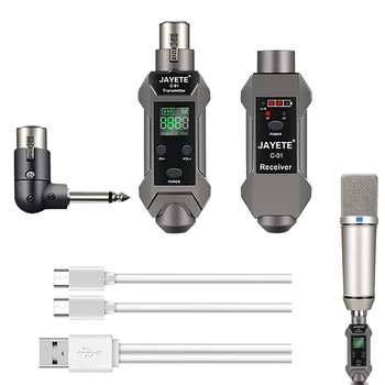 Mikrofon Bežični sustav Predajnik i prijemnik za dinamički mikrofon, XLR predajnik i prijemnik za dinamički mikrofon