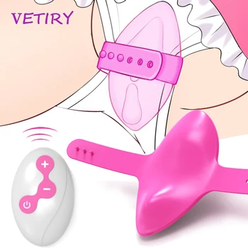 Nosive Vibratori Nevidljive Gaćice Vibrator Ženski Orgazam Masturbator Daljinski Upravljač Stimulator Klitorisa Seks-Igračke za Žene