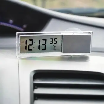 Novi Vrući Auto-Termometar Za Prodaju, Termometar sisanje čaša, Prozirni LCD Digitalni 10 Tipke Cell