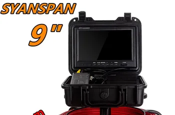 Prateća oprema Ekran kamere HD pregled cijevi SYANSPAN, Endoskop cjevovoda otpadne kanalizacijski odvod IP68 video industrijski