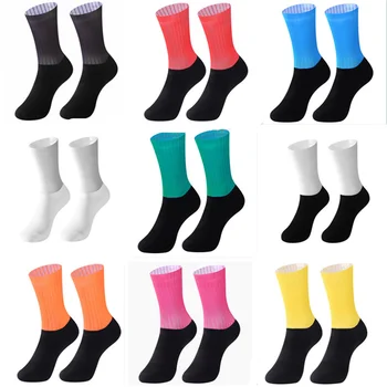 S12 Neklizajući Prozračna Muške Ljetne pamučne čarape za trčanje i čarape Leica, Nogometne Čarape, Kvalitetne Muške i muške, ženske Čarape za biciklizma