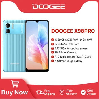 Smartphone DOOGEE X98 Pro 6,52 