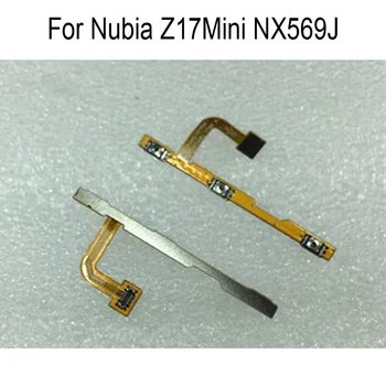 Smjenski Tipka za uključivanje/Isključivanje napajanja i Bočna Tipka za ugađanje glasnoće Fleksibilan Kabel Za Nubia Z17Mini NX569J Tipka za Ugađanje glasnoće Fleksibilan Kabel