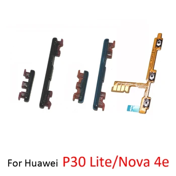 Tipka za Ugađanje glasnoće Hrane Flex Za Huawei P30 Lite Originalni Telefon novogradnja Vanjski Kabel za uključivanje / Isključivanje Bočne Tipke Nova 4e