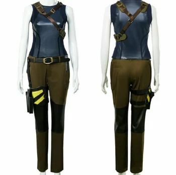 Topla rasprodaja nove odjeće Lara Croft cijela postavljanje kostim odjeće za косплея
