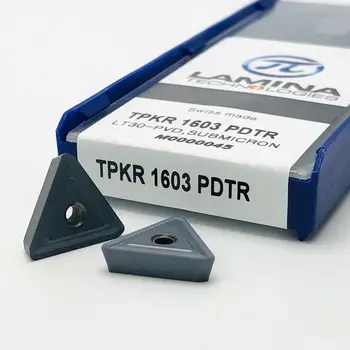 TPKN1603 TPKR 1603 PDTR LT30 твердосплавное pile s PVD premazom vanjski okretanje alata CNC obrada oštrice nehrđajući čelik lijevano željezo