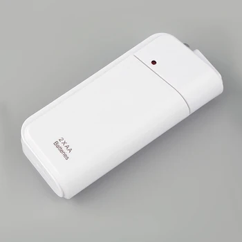 Univerzalni Prijenosni USB Nuždi 2 AA Baterije Produžni kabel Punjač Napajanja Za iPhone Mobilni Telefon, MP3 MP4 Bijela
