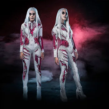 VIP MODA Kostur Ljudskog Tijela Halloween Cosplay Odijelo Karnevalska Zabava Зентаи Kombinezon 3D Ispis Ženske Odjeće Body