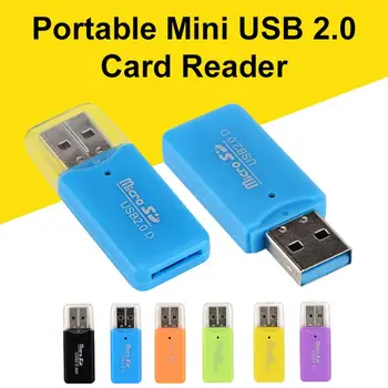 Visoka Podrška Qunity USB 2.0 Čitač Kartica velike brzine Adapter Micro SD TF