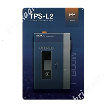 Walkman - Tps-L2 Model 1 Metalni Natpisi Na Zidu pub personalizirane Naljepnice Limene znakovi Plakati