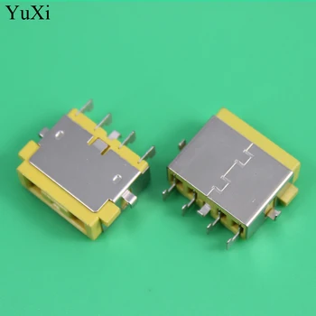 Žuta kvadratnom priključak dc YuXi za prijenosno računalo Lenovo super, Trg priključak
